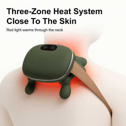 Blinkora Finger Pressure Heated Neck & Back Massager Pro