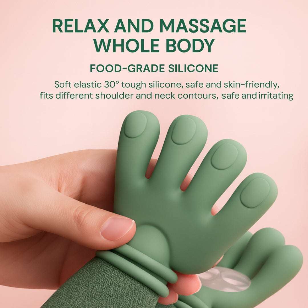 Blinkora Finger Pressure Heated Neck & Back Massager Pro